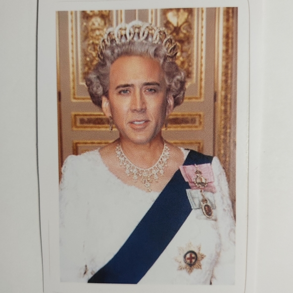 3for$19 5 Funny Nicolas Cage Memes Stickers great for Party Supplies or Gag Gift - Picture 3 of 13